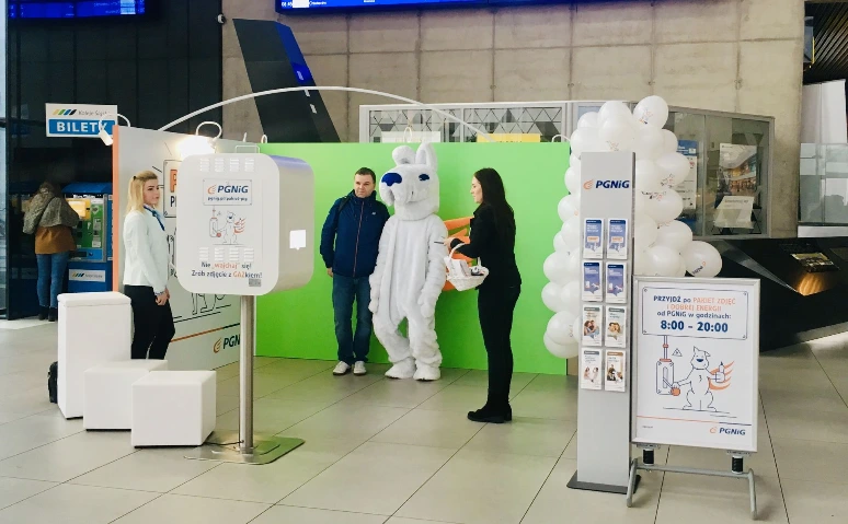 Fotobudka PGNiG  - akcja promocyjna cała Polska