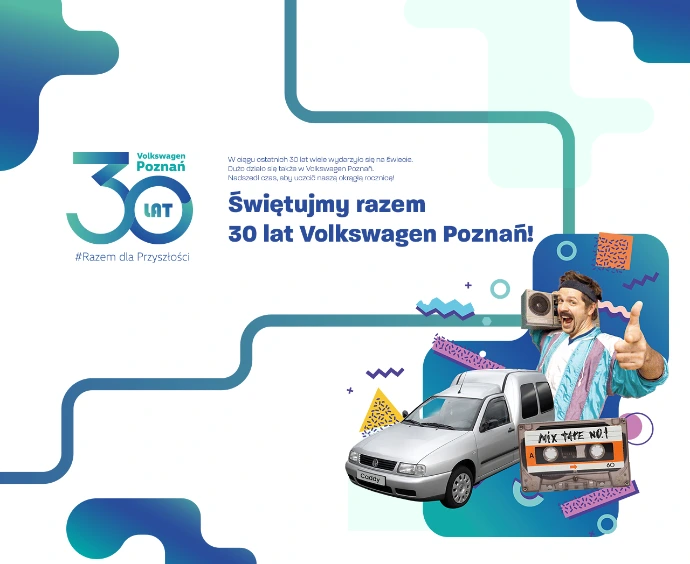 VW Poznań jubileusz fotobudka