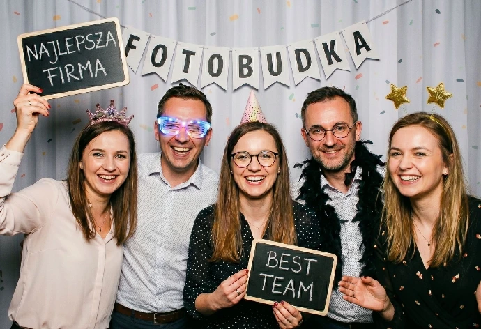 Fotobudka na imprezie z okazji jubileuszu firmy