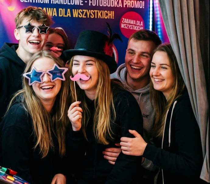 Centrum hanldowe Katowice Kraków Wrocław Poznań Fotobudka akcja